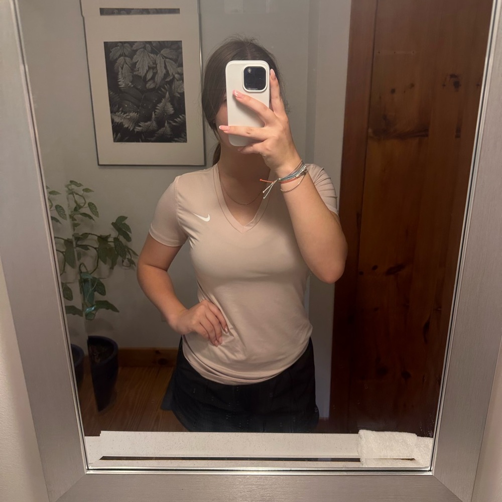 Nike pink athletic shirt